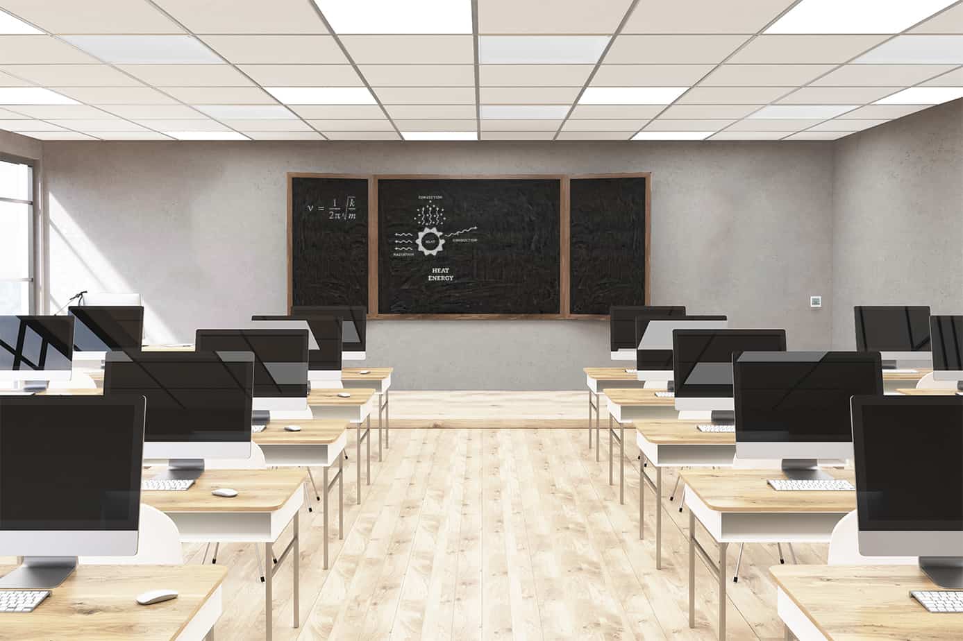 Infrared heating for schools & universities from Herschel